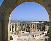 Theatre. Leptis Magna. Libya