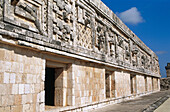 The Nunnery quadrangle. Mayan ruins. Uxmal. Yucatan. Mexico.