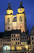 St. Marien, City Church at Market Square. Wittenberg. Germany