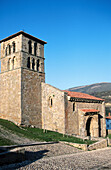 Romanesque collegiate church (XIIth century). Cervatos. Cantabria. Spain.