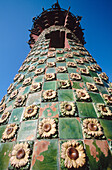 El Capricho tower, by Antoni Gaudí. Comillas. Cantabria. Spain.