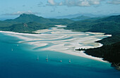 Whitehaven Beach. White Sunday Island. Great Barrier Reef. Queensland. Australia