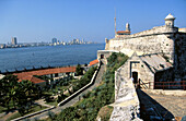 Fortress of El Morro, Havana in background, Cuba