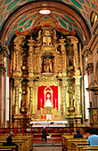 High Altar. Iglesia de el Sagrario (16-17th centuries). Quito. Ecuador