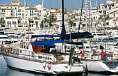 Puerto Banus. Marbella. Malaga province. Costa del Sol. Andalucia. Spain