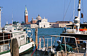 San Giorgio Maggiore church and island from Saint Mark. Venecia. Veneto. Italy