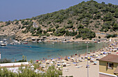 Cala Vadella. Ibiza. Balearic Islands. Spain.