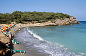Cala Nova. Ibiza. Balearic Islands. Spain.