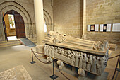 Sepulcro de Doña Urraca (Doña Urraca s sepulcher). Cañas Monastery. La Rioja. Spain