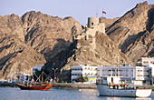 Corniche in Mutrah. Muscat. Oman