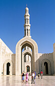 Sultan Qaboos Grand Mosque. Muscat. Sultanate of Oman. Middle East