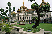 Chakri Maha Prasat Hall. Grand Palace. Bangkok. Thailand.