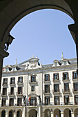 Plaza Porticada. Santander. Cantabria. Spain.