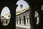 Upper cloister of Convento de San Francisco de Asis and church. Lima. Perú.