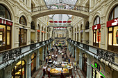 Moscow, Russia, Red Square, GUM Department Store