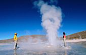 El Tatio geysers. Atacama Desert. Chile