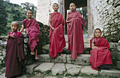 Lamas. Tongsa. Bhutan.