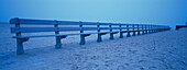 Seaside benches