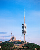 Torre de Comunicaciones. Collserola, by Norman Foster. Barcelona. Spain