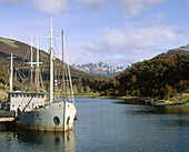 Puerto Williams. Navarino island. Tierra del Fuego. Chile.