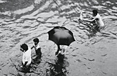 Monsoon. Bombay. India
