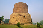 Dhamek Stupa at Sarnath. Varanasi. Uttar Pradesh. India