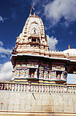 Colourful Lalji Maharaj Temple. Sayla. Gujarat. India.