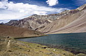 Lake Chandratal. Spiti. Himachal Pradesh. India.