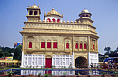 Pandal. Golden temple. Amritsar. Punjab. India.