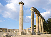 Jerash (the ancient Gerasa) archeological site, second to Petra in importance. Jordan