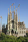 Sagrada Familia, by Antoni Gaudi. Barcelona. Spain.
