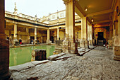 Roman baths. Bath. England