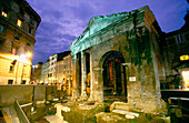 Portico di Ottavia in Roma. Lazio. Italia