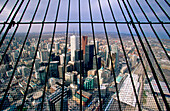 Downtown Toronto from CN Tower. Ontario. Canada