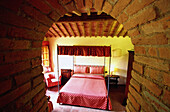 A room of the Residence Borgo San Luigi in Tuscany. Italy