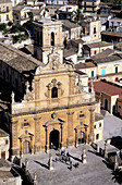 San Giorgio church (Unesco World Heritage). Modica. Sicily. Italy.