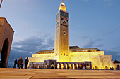 The Big Mosque. Casablanca. Morocco.