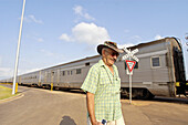 The Ghan. Darwin. Northern Territory. Australia.