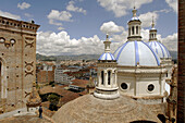 Cathedral s dome. Cuenca. Ecuador.