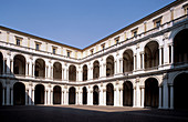 Italy - Emilia Romagna - Modena. Palazzo Ducale, the courtyard