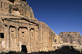 The Roman Soldier Tomb (UNESCO World Heritage). Petra. Jordan.