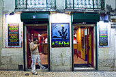 Bar at Chiado. Lisbon. Portugal.