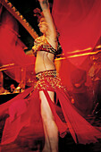Belly dance at night club. Cairo. Egypt
