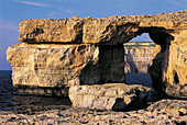 Natural arch. Gozo Island. Malta
