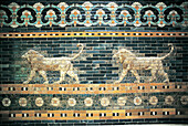 Mesopotamia Lions. Ishtar Gate. Pergamon Museum. Berlin. Germany