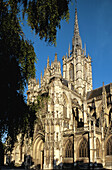 Gothic cathedral. Évreux. France