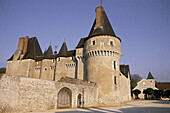 Fougères Castle. Touraine, Val-de-Loire. France