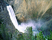 Upper Falls. Yellowstone National Park. Wyoming. USA