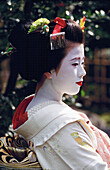 Geisha apprentice. Kyoto. Japan