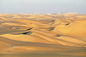 Landscape of dunes, North of Djanet oasis. Sahara desert. Algeria